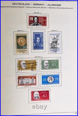 Germany DDR Mint and Used Stamp Collection in Shaubek Album