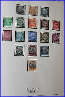 Germany Deutsches Reich 1933-1945 Mint Stamp Collection Rare Safe Dual Album