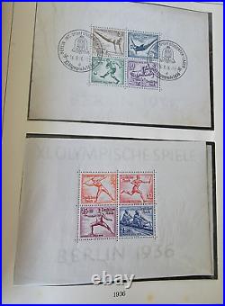 Germany Deutsches Reich 1933-1945 Mint Stamp Collection Rare Safe Dual Album