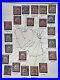 Germany-Unique-Used-Yacht-Stamp-Study-Lot-of-70-Stamps-with-Map-Location-01-qz