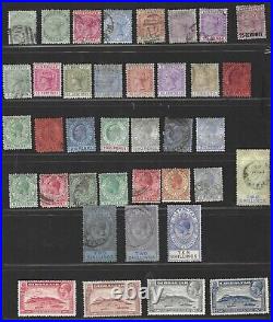 Gibraltar British Commonwealth 1886-1930 First Issues Mint & Used