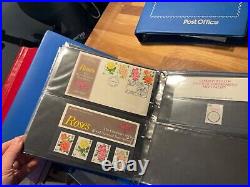 Glory Box WORLD & Gb 9 albums inc presentation packs airmail FDC 10kg box