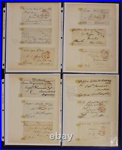 Great Britain Pre Adhesive Stamp Letters & Letter Fronts, Lot of 120