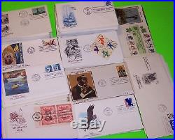 Great Lot 400+ First Day Covers, Many Cachets Colorano, Artcraft, Farnam, & More
