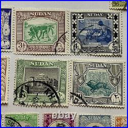 Great Lot Of Sudan Stamps Mint Used Overprints, All Different
