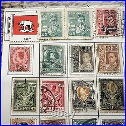 Great Lot Of Thailand Stamps On Album Page, Sets, Short Sets, Overprints & More