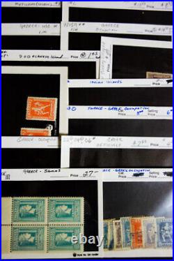 Greece Stamps 1800's-Mid 1900's mint & used Greece Selection all identified