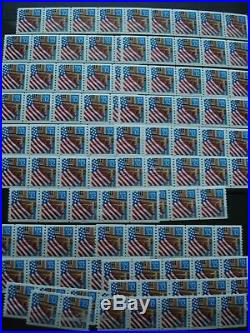HUGE COLLECTION of U. S. Mint NH & Used Coil Stamps Strips Singles 9,000 Stamps