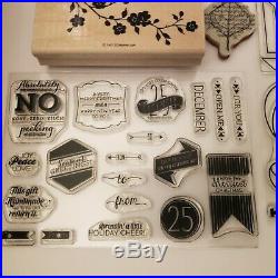 HUGE LOT 81+ Stampin Up Used Stamps Sets RETIRED Scrapbook Art School Class Home