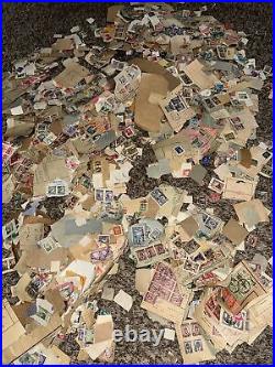 HUGE LOT OF STAMPS 1800'S TO EARLY 1900s Winner Of Bid Receive The Entire Bag