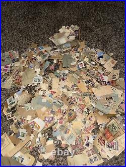 HUGE LOT OF STAMPS 1800'S TO EARLY 1900s Winner Of Bid Receive The Entire Bag