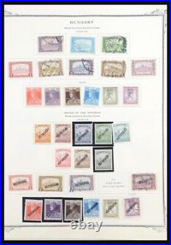 HUNGARY Classic Modern 1871-2006 MNH MH Used 3 Old Scott Albums Stamp Collection