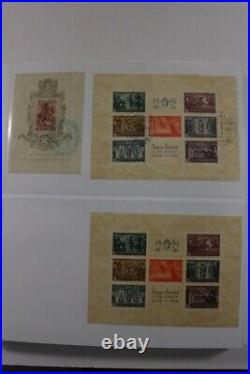 HUNGARY Huge 425+ Scans SHEETS Dealer Stock with Imperforated Stamp Collection