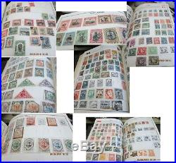 Harris Standard 2 Volume Stamp Album 11,000+ Stamps 1800's -1971 Mint Used