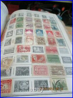 Harris Statesman Album 2900 + Stamps Mint Used 19th And 20th Century