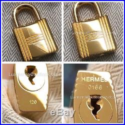 Hermes Etoupe Togo Gold Hardware 35cm Birkin Mint X Stamp 2016