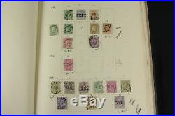 High CV Belgium Stamp Collection Lot in Gibbons Album Early Mint BOB+ 1850-1970