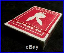 High Grade Gem Mint vTg Playboy Sealed Playing Cards Deck with Perforated Stamp