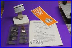 Howard Personalizer 45 Imprinting Hot Foil Stamping Machine Type Accessories LOT