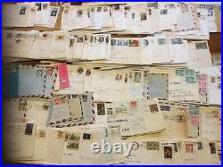 Huge Lot Hundreds Of Used Vintage Stamps Great Variety Collectors dream