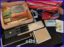 Huge Lot Kingsley Hot Foil Stamping M-60 Machine with Foil & Accessories Works