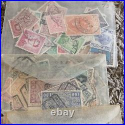 Huge Lot Of Belgium Stamps In Glassines. Mint, Used, Trains, Fiscal And More
