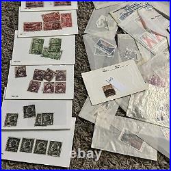 Huge Lot Of Us Stamps In Glassines Great Christmas Gift For Grandmother #36