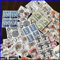 Huge Lot Of Ww Stamp Blocks Russia, India, Pakistan, Poland, Kenya Heavy Dup