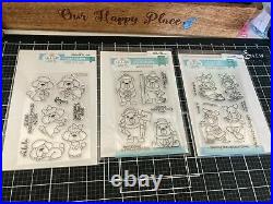 Huge Lot of LaLa Land Crafts Stamps and Dies