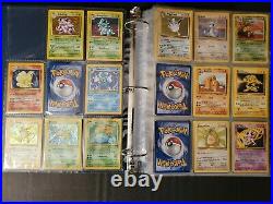 Huge Pokemon Vintage Collection Binder Lot WOTC 1st Edition Charizard TCG