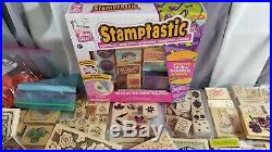 Huge Stampin Up Lot 1000+ Rubber Stamps New & Used Large Holiday Collection Sets