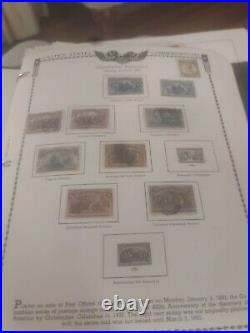 Huge United States Stamp Collection In Minkus Album 1893 Forward. Huge Plus