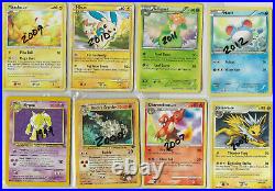 Huge VTG POKEMON LOT. 600+ CARDS/Toys/Movies/Stamps. Rare Uncommon Promo Holo