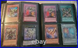 Huge Vintage Pokemon & YuGiOh Binder Collection Lot Rare Holo 1st Ed. 500+ Cards