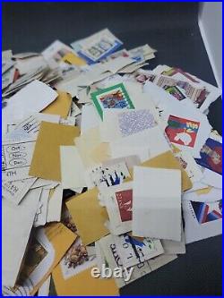 Huge Vintage Stamp Lot Worldwide Assorted Hinged Used New Posted Unposted