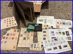 Huge Ww Junk Box Lot Stamps Philatelic Items Covers Approval Sheets And More