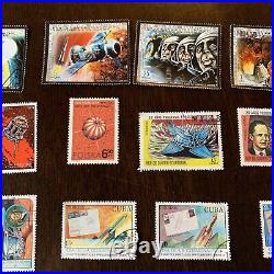 Huge Ww Space Stamp Collection Lot Of 70+ Stamps