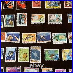 Huge Ww Space Stamp Collection Lot Of 70+ Stamps