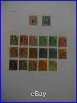 INDOCHINA Mint & Used collection on pages. Full of Better singles & sets