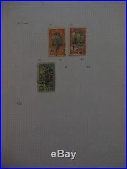 INDOCHINA Mint & Used collection on pages. Full of Better singles & sets