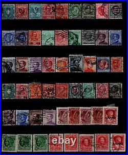 ITALY 1860-1980s LARGE COLLECTION OF 600+ STAMPS MINT & USED