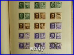 ITALY 1860s 1950s STAMPS COLLECTION IN GRAFTON ALBUM MINT & USED