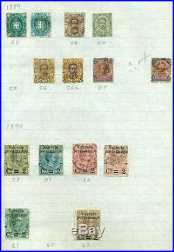 ITALY 1862 1970, Nice collection on home made pages, mostly used withsome mint