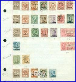 ITALY 1862 1970, Nice collection on home made pages, mostly used withsome mint