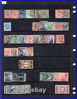 ITALY 1863-1960s COLLECTION OF 500+ STAMPS, MOSTLY USED, SOME MINT