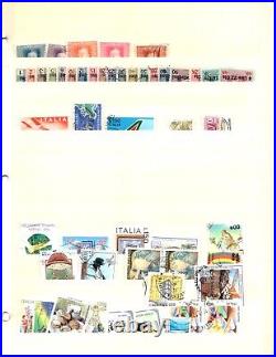 ITALY 1863-1960s COLLECTION OF 500+ STAMPS, MOSTLY USED, SOME MINT