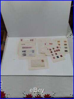 Imperial Stamp Album plus Lot of Civil War Photos- 1800s Envelopes and Stamps