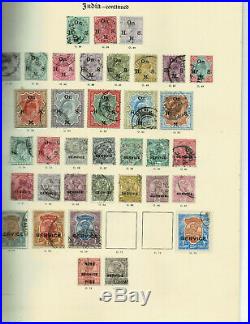 India- 1854 To 1935 Used Lot Very Rare With Ke25rs Postely Used