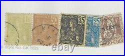 Indochine Indochina Stamps Lot, Airmail, Short Sets, Ovpt, France & More