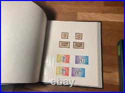 JERSEY MINT & USED STAMPs 1941 on 2 quality Exeter albums